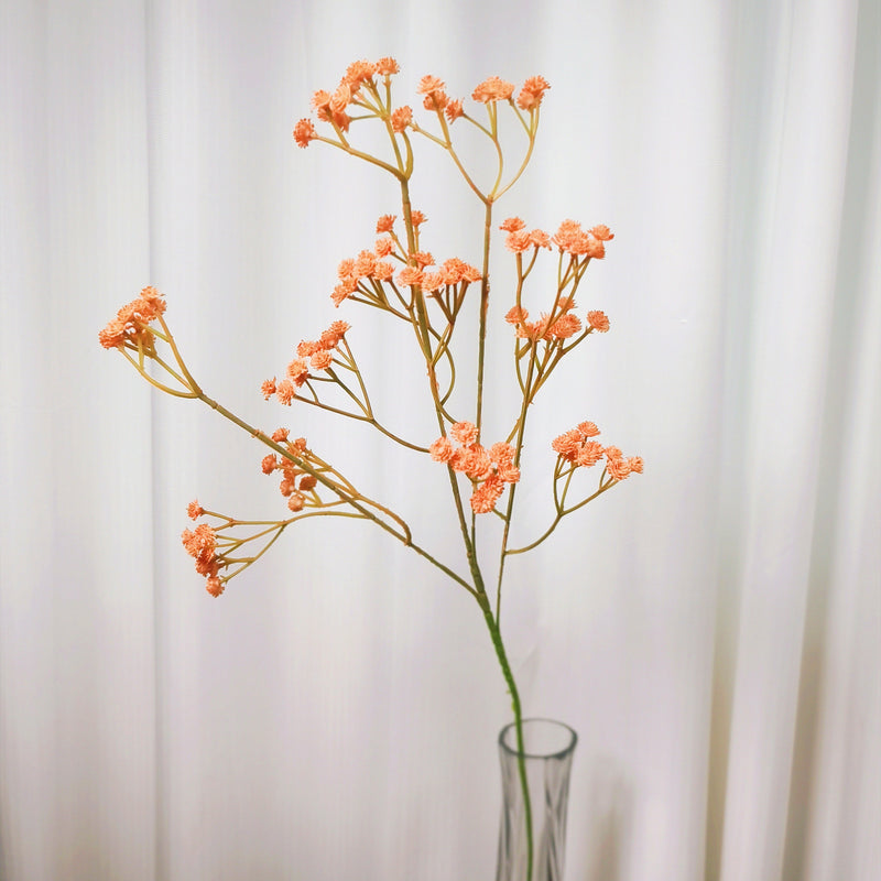 Fleurs artificielles en vrac de 23,6 pouces, souffle de bébé, toucher réaliste pour l'artisanat, bricolage, fête de mariage, maison, jardin, bureau, vente en gros 