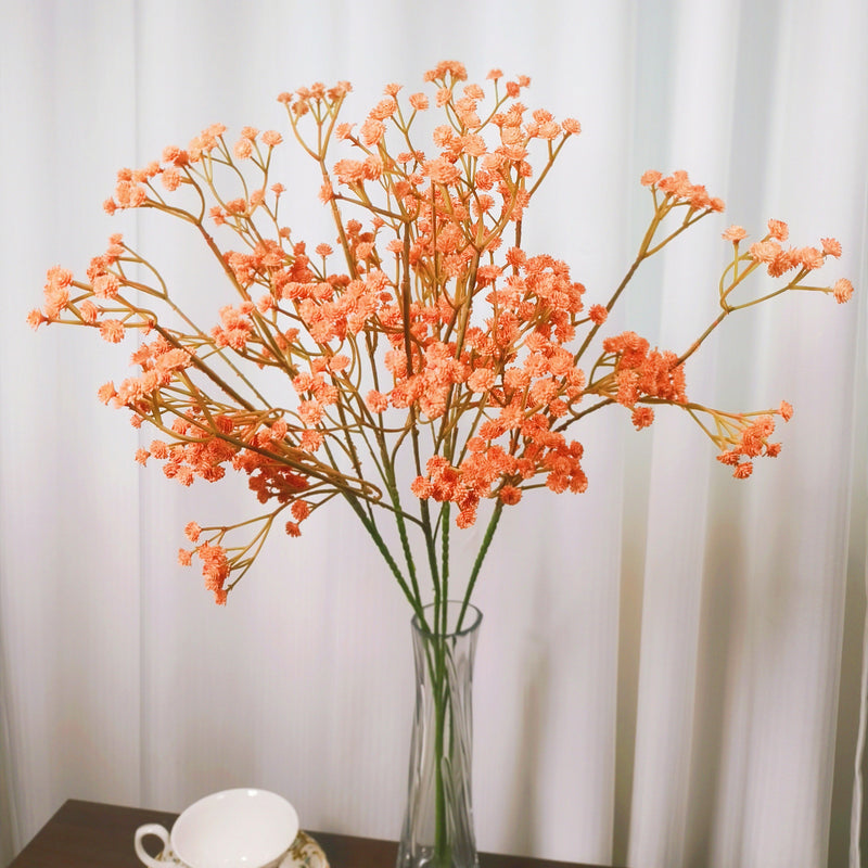 Fleurs artificielles en vrac de 23,6 pouces, souffle de bébé, toucher réaliste pour l'artisanat, bricolage, fête de mariage, maison, jardin, bureau, vente en gros 