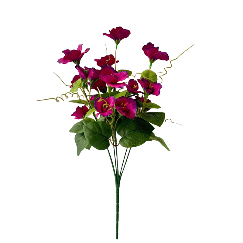 Bulk Hibiscus Bush Artificial Flowers for Outdoors UV Resistant Look Real Faux Plants Wholesale