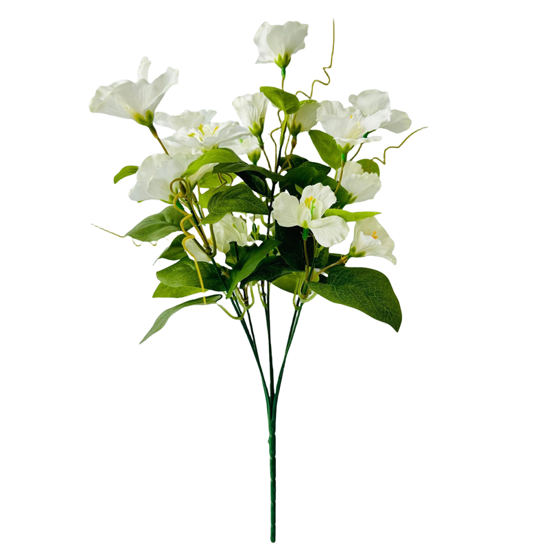 Bulk Hibiscus Bush Artificial Flowers for Outdoors UV Resistant Look Real Faux Plants Wholesale