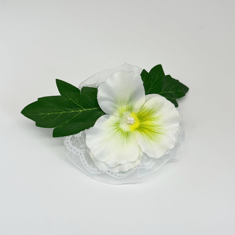 Bulk Pansy Flower Wrist Corsage Wristlet Band Bracelet and Men Boutonniere for Wedding Party Wholesale