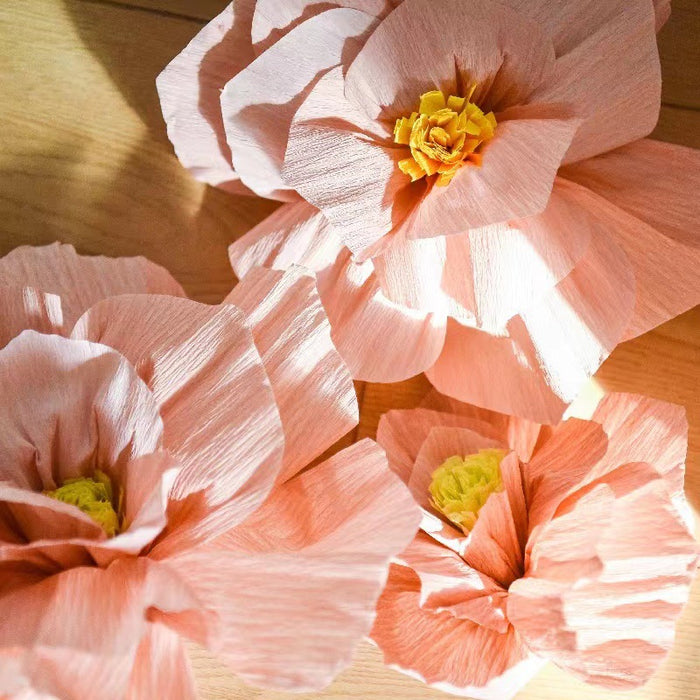Bulk Paper Flowers Artificial Wall Decor 3D Tissue Paper Flowers for Wedding Party Wholesale