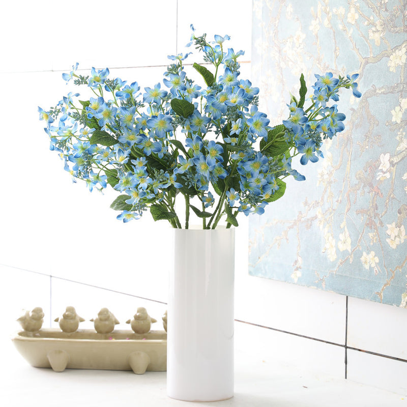 Branches de fleurs de Vernicia Fordii en vrac avec feuilles, plante artificielle en gros