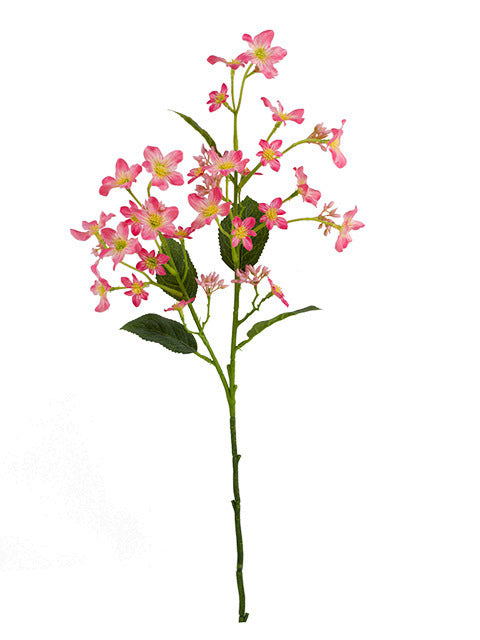 Branches de fleurs de Vernicia Fordii en vrac avec feuilles, plante artificielle en gros