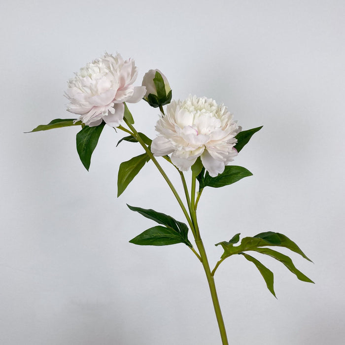 Bulk 27.5 inches Tall Peony Silk Flower Stem Faux Floral Arrangements Wholesale