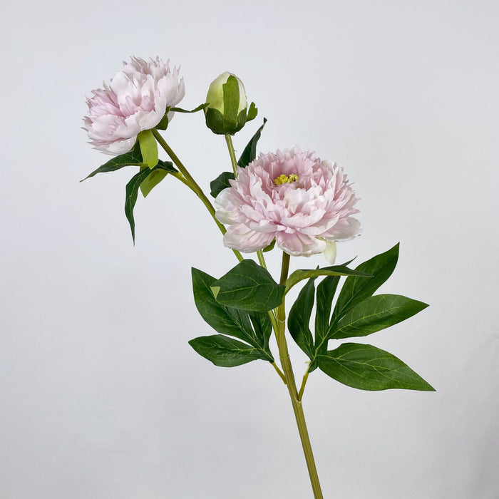 Bulk 27.5 inches Tall Peony Silk Flower Stem Faux Floral Arrangements Wholesale