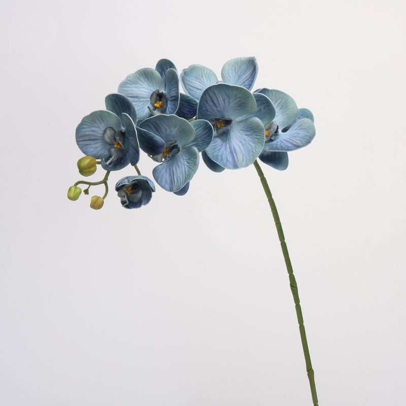 Tiges d'orchidées papillon Phalaenopsis rétro avancées de 27 pouces en vrac Fleurs au toucher réel Vente en gros