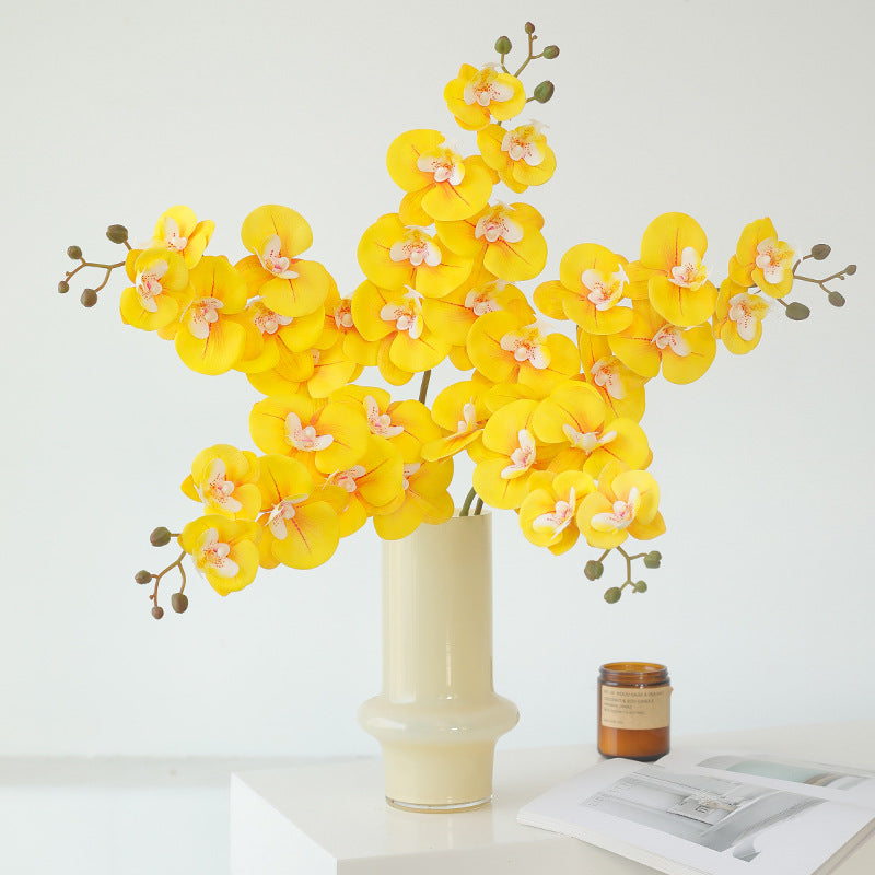 Bulk 2Pcs 30" Phanaenopsis Orchid Artificial Spray for Wedding Party Centerpieces Wholesale