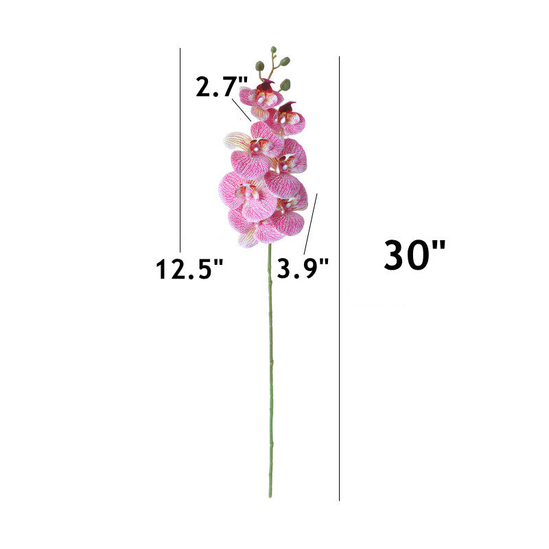 Bulk 2Pcs 30" Phanaenopsis Orchid Artificial Spray for Wedding Party Centerpieces Wholesale