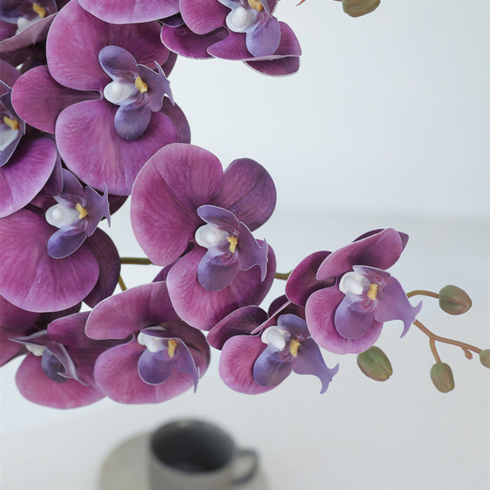 Bulk 2Pcs 30" Phanaenopsis Orchid Artificial Spray for Wedding Party Centerpieces Wholesale