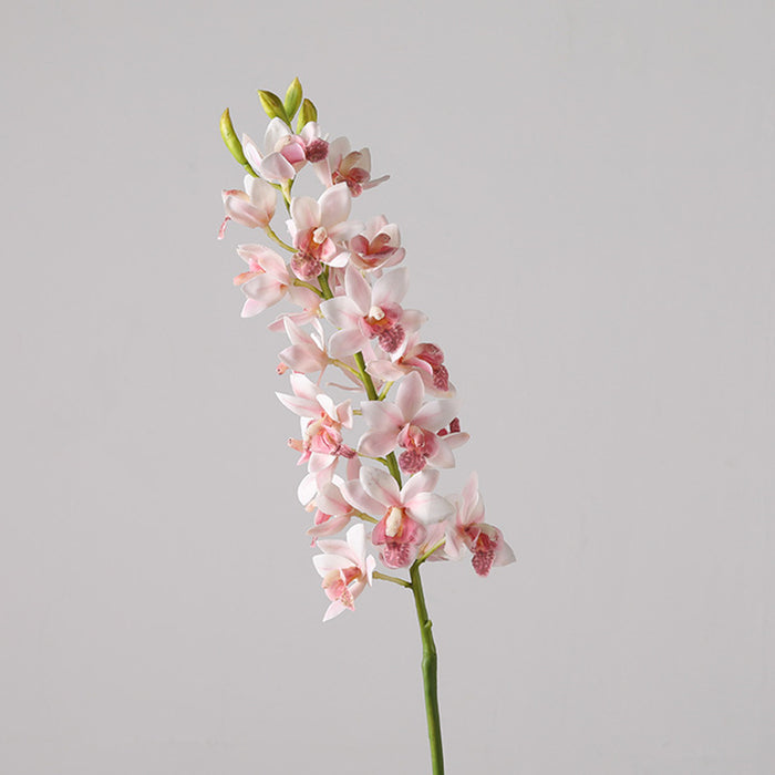 Bulk 30 inches Tall Cymbidium Stems Artificial Spring Flowers Wholesale