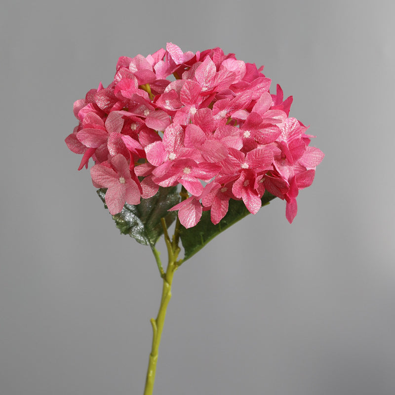 Bulk 2025 Modern Romance Wedding Shiny Hydrangea Stems for Wedding & Party Decorations