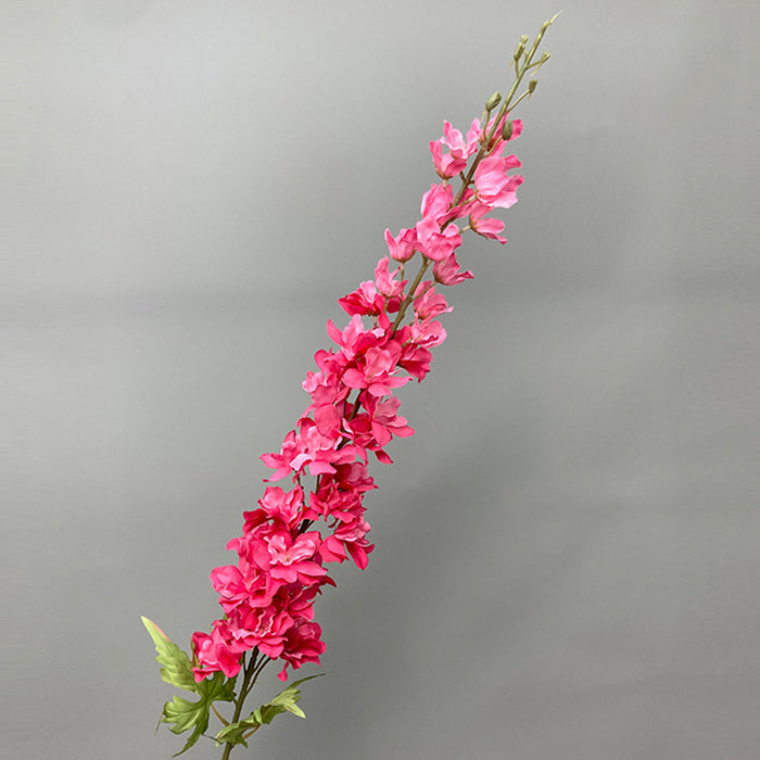 Exclusiva colección de decoración de centro de mesa floral fucsia con flor rosa