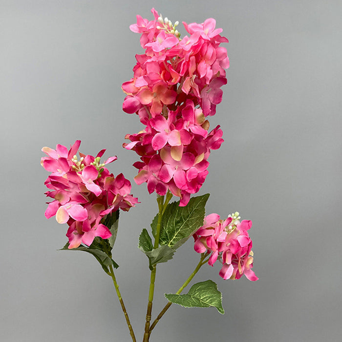 Exclusiva colección de decoración de centro de mesa floral fucsia con flor rosa