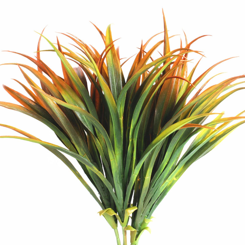 Bulk 8Pcs Artificial Outdoor Plants UV Resistant Tall Grass Plants Bushes Tropical Flowers Décor Fall Winter Summer Planters Patio Front Door Porch Wholesale