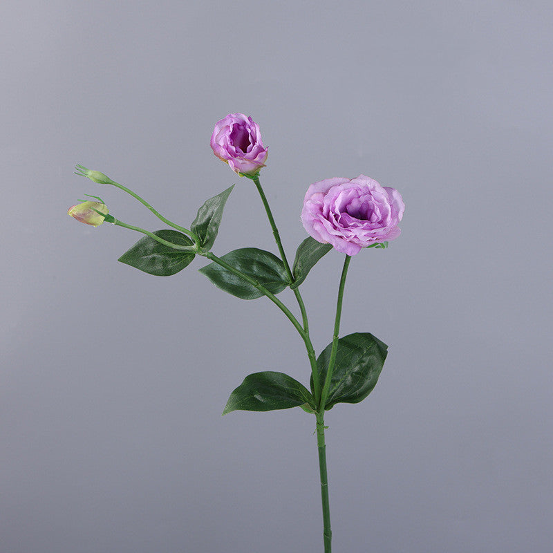 Bouquet de tiges de Platycodon Gradiflorus de 25,5 pouces en vrac, artificiel, en gros 