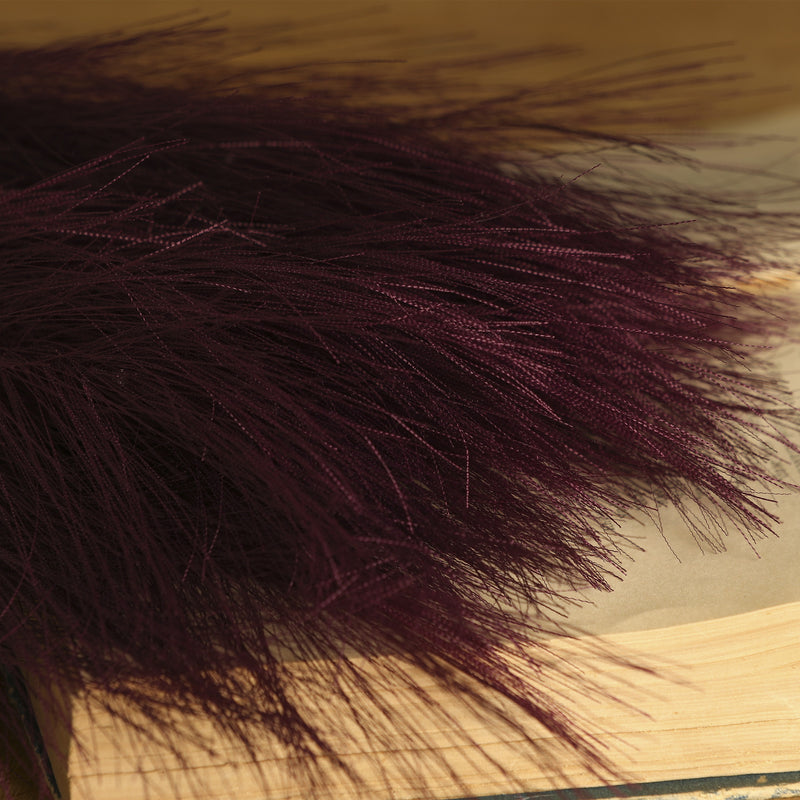 Bulk 20pcs 21.6" Plum Pampas Stems for Floral Arrangements Wholesale