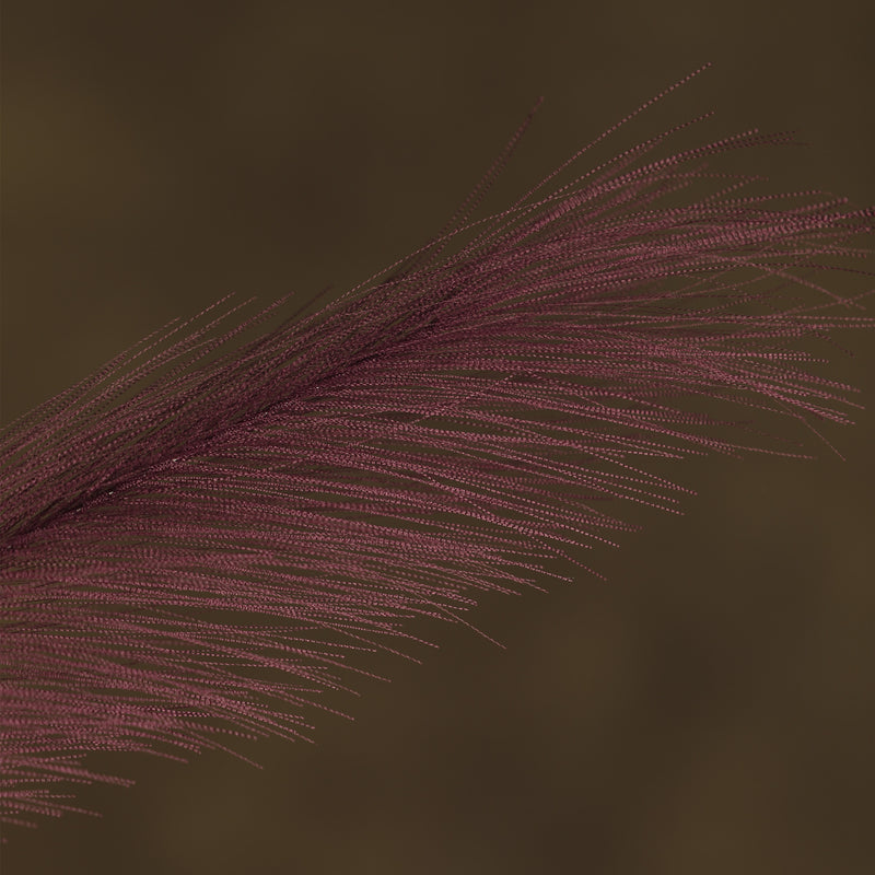 Bulk 20pcs 21.6" Plum Pampas Stems for Floral Arrangements Wholesale