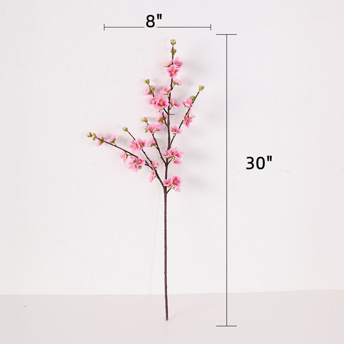 Bulk 30 inches Tall Plum Blossom Spray Branches Stems Real Touch Flowers Wholesale