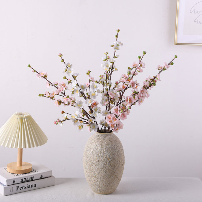 Bulk 30 inches Tall Plum Blossom Spray Branches Stems Real Touch Flowers Wholesale