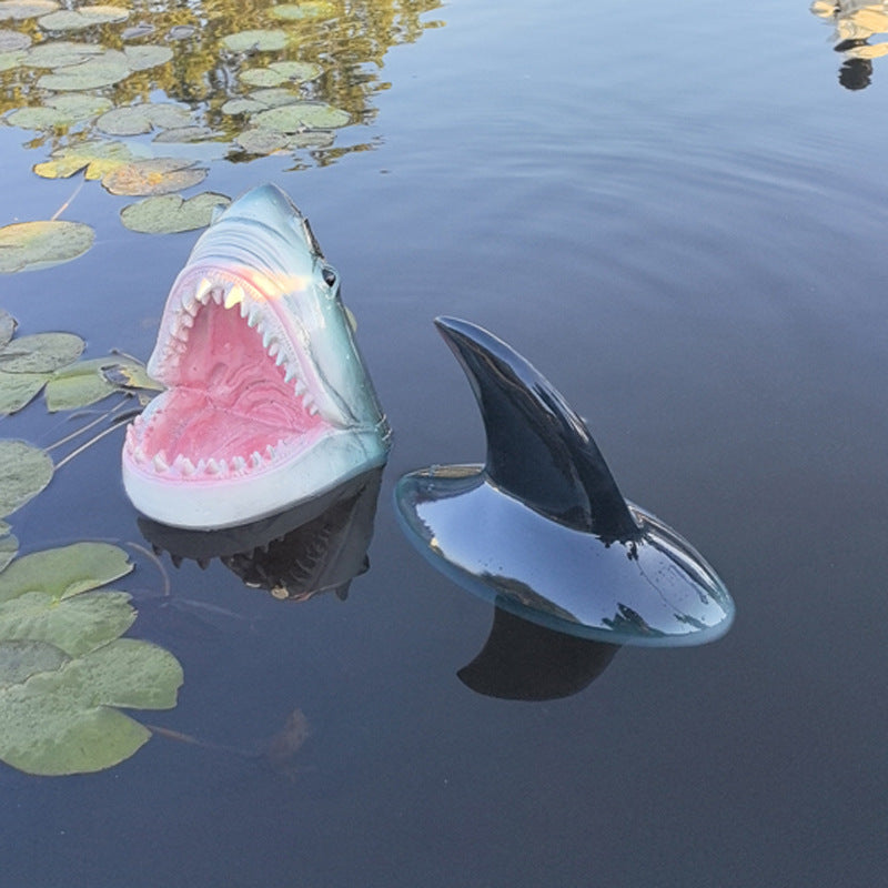 Bulk Artificial Animals Floating Shark Fin Hippo for Pool Wholesale