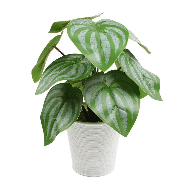 Bulk 10" Potted Plant Palm Real Touch Leaves Plants Bonsai for for Home Living Room Office Indoor Outdoor Wholesale