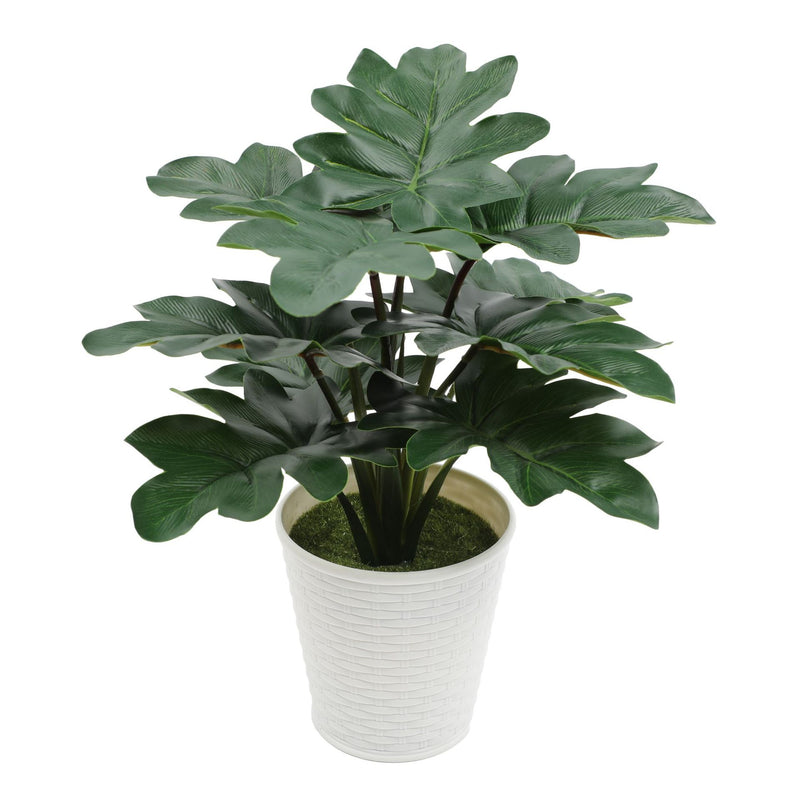 Bulk 10" Potted Plant Palm Real Touch Leaves Plants Bonsai for for Home Living Room Office Indoor Outdoor Wholesale