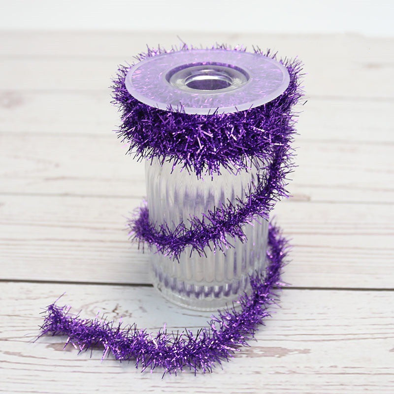 Bulk 8.8Ft Halloween Tinsel Roll Garland Shiny Twist Garland Hanging Wholesale