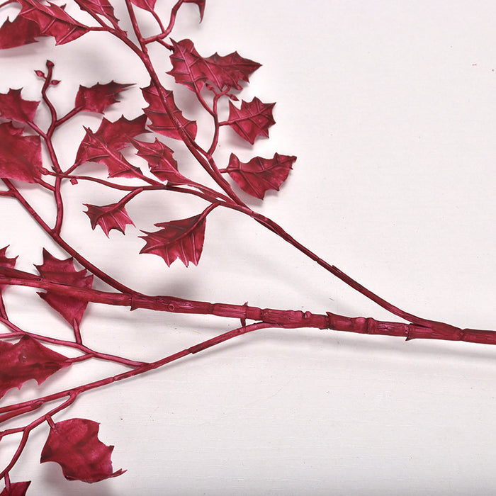 Tiges de Quercus en vrac de 33 pouces, fausses plantes en soie pour l'automne, vente en gros de mariage