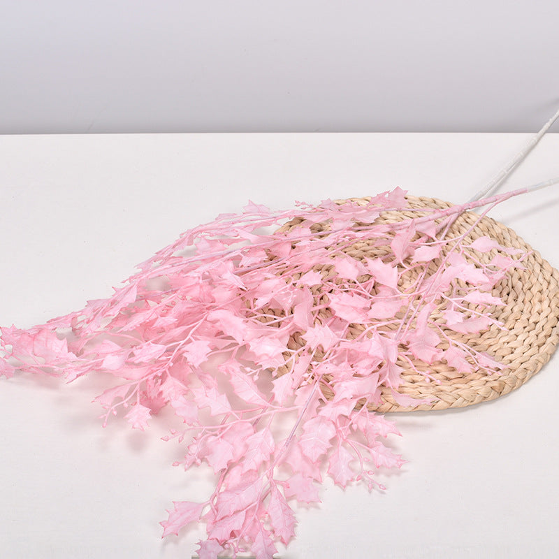 Bulk 33" Quercus Stems Spray Faux Fall Spray Faux Silk Plants for Autumn Wedding Wholesale