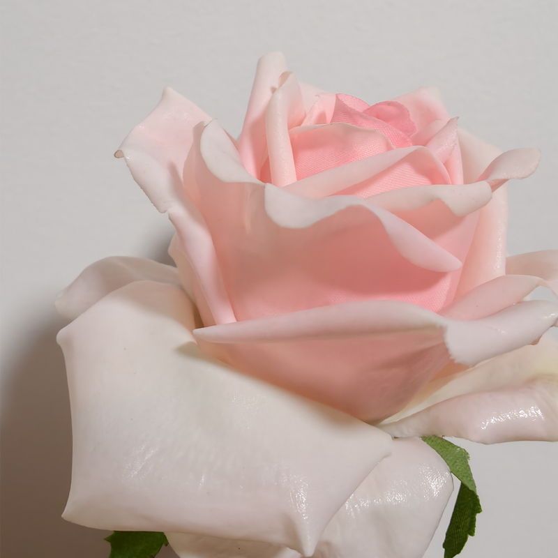 Bulk 15" Best Friend Gifts Real Touch Pink Rose Vase Arrangement Wholesale