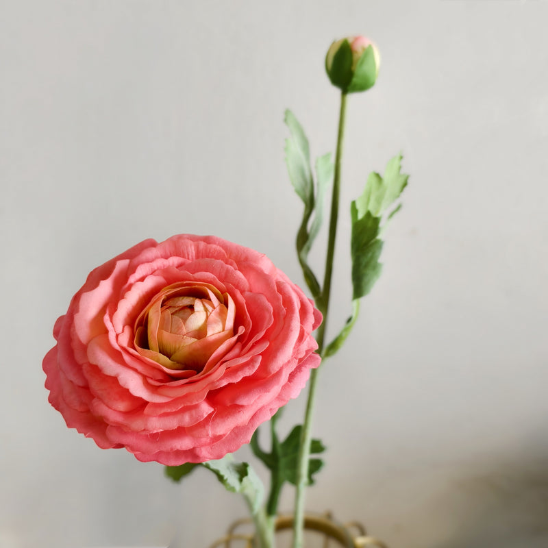 Bulk Exclusive 18.8" Ranunculus Real Touch Stem Artificial Flowers Wholesale