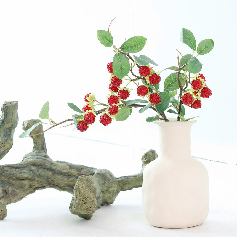 Bulk Raspberry Stems Branches Picks Artificial Berry Stems Wholesale