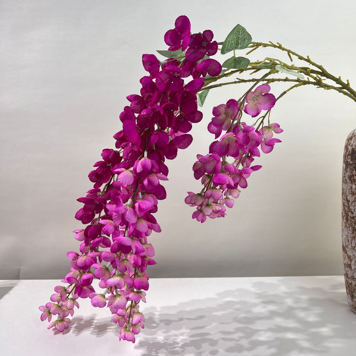 Bulk Extra Long Stem 43" Ratchaphruek Flower Stem Artificial Flowers for Tall Vases Wholesale