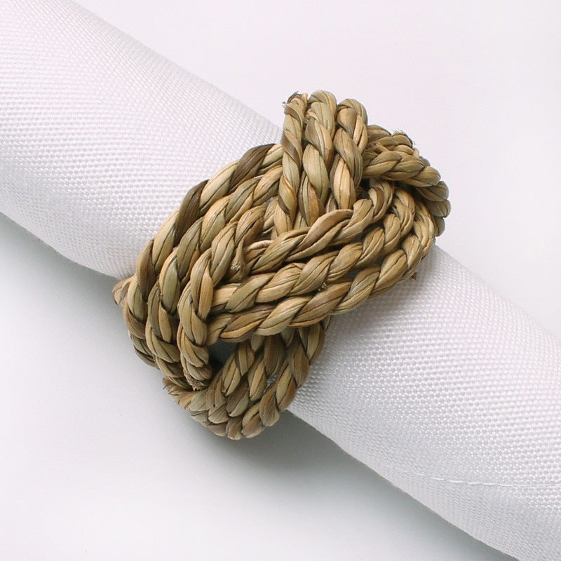 Bulk Rattan Napkin Ring Holders Wholesale