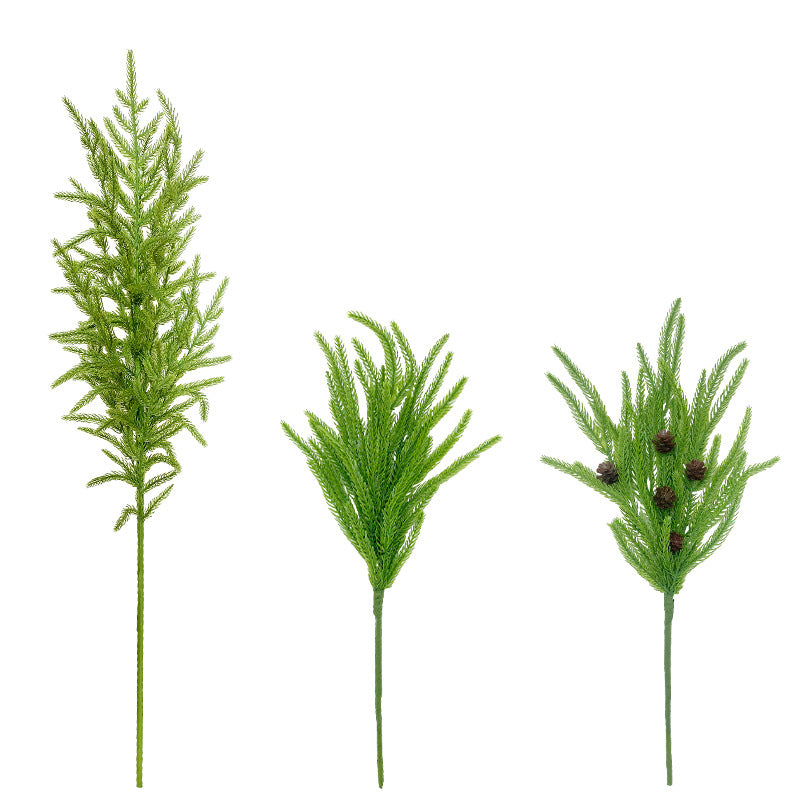 Tiges de pin Norfolk Real Touch en vrac, branches, spray en gros