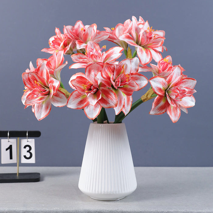 Premium Real Touch Amaryllis Stem Spring Flowers Wholesale