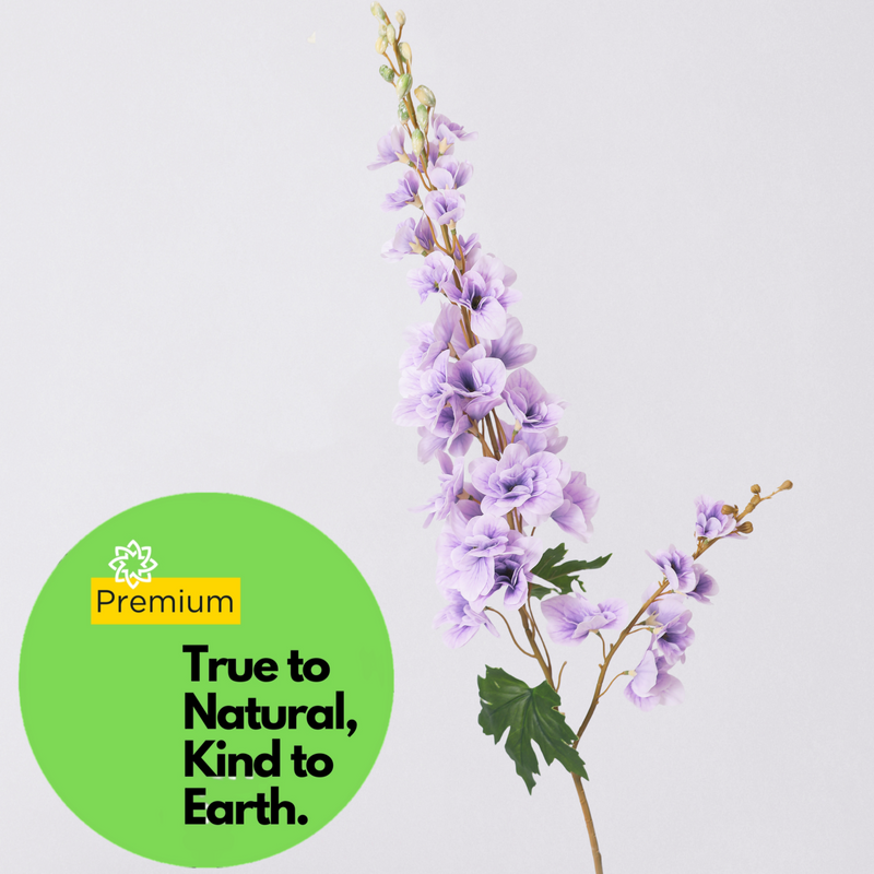 Premium Real Touch Delphinium Stem - 28"