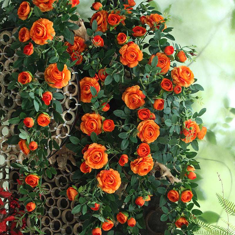 Bulk 50" Long Rose Hanging Flower Garlands for Garden Wedding Wholesale
