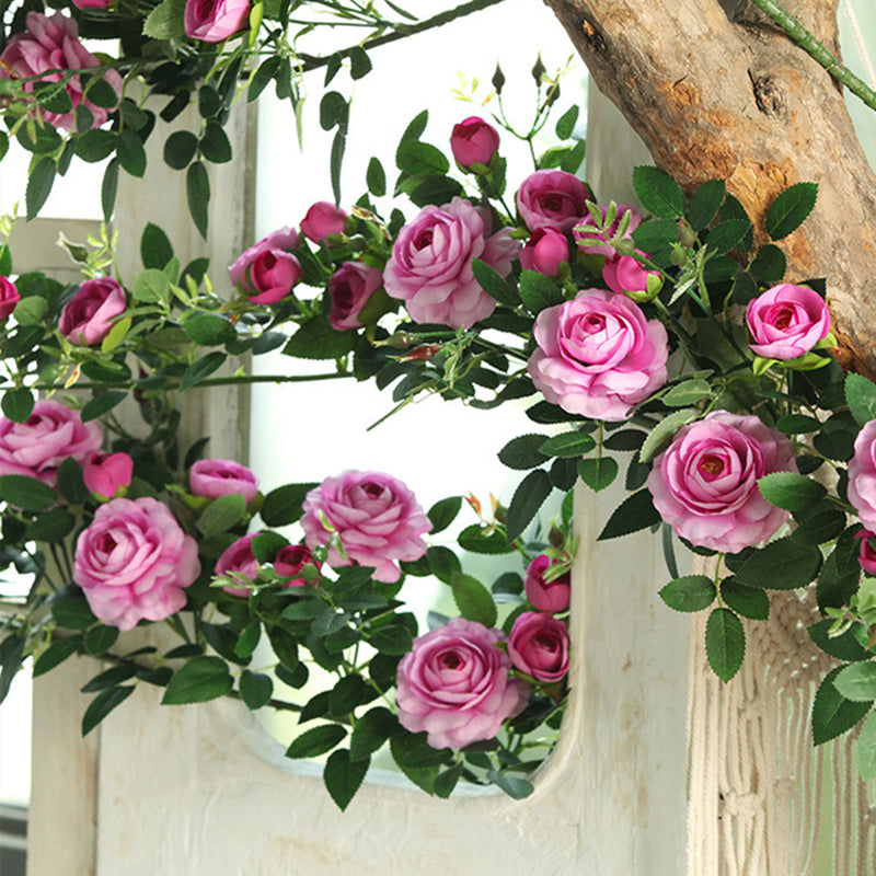 Bulk 50" Long Rose Hanging Flower Garlands for Garden Wedding Wholesale