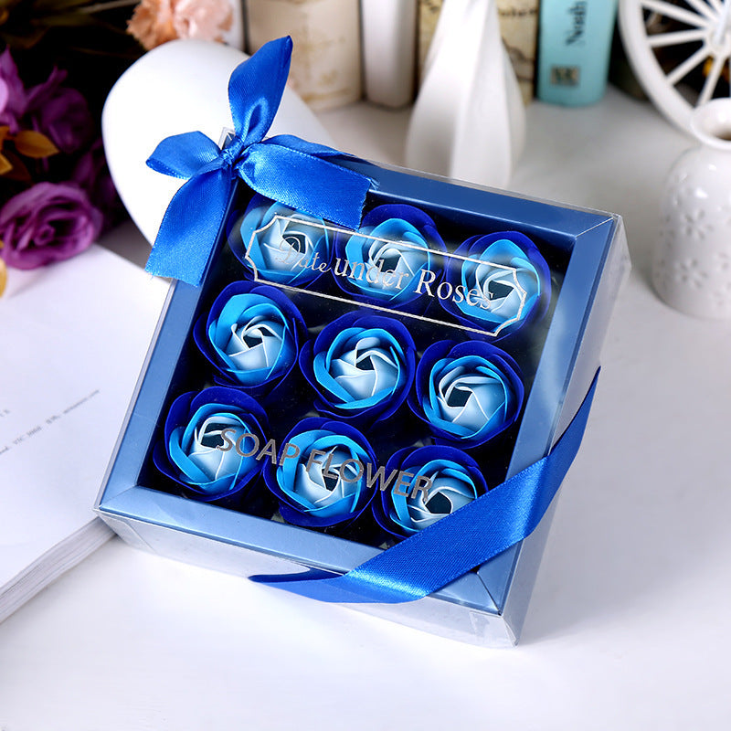 Bulk Rose Soap Flower Gift Box Valentine's Day Gift Holiday Party Creative Artificial Flower Couple Gift Wholesale