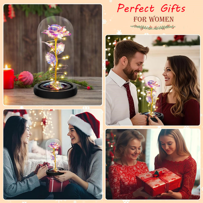 Cadeaux de roses en vrac pour femmes, cadeaux d'anniversaire de Saint-Valentin illuminés, vente en gros 