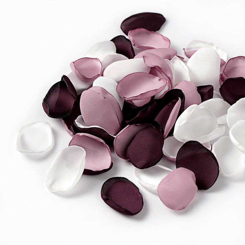 Bulk Exclusive 200pcs Silk Rose Flower Petals Confetti for Wedding Flower Girl to Throw Wholesale