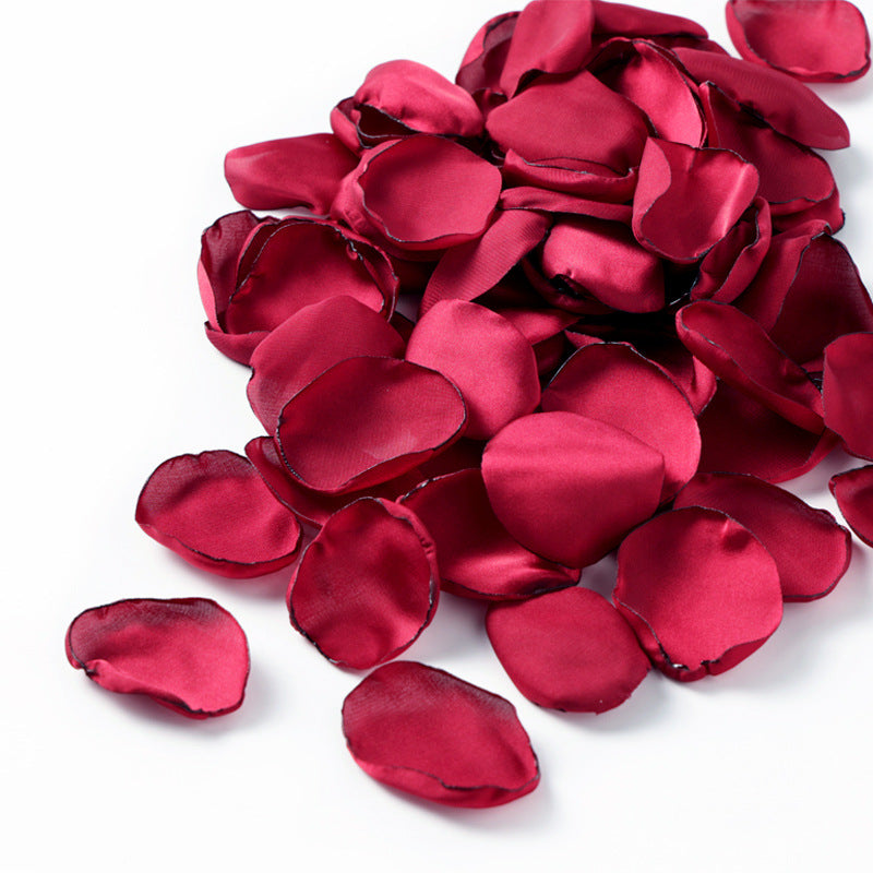 Bulk Exclusive 200pcs Silk Rose Flower Petals Confetti for Wedding Flower Girl to Throw Wholesale