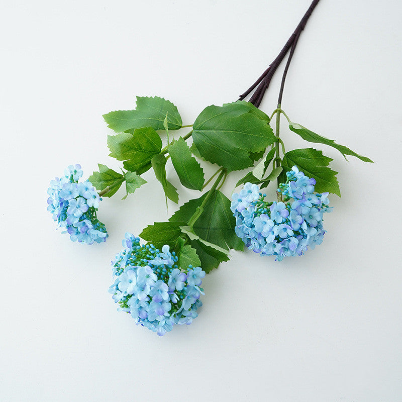 Tiges d'hortensia en vrac de 27 pouces de long, fleurs en spray, centre de table, plantes artificielles en soie, vente en gros