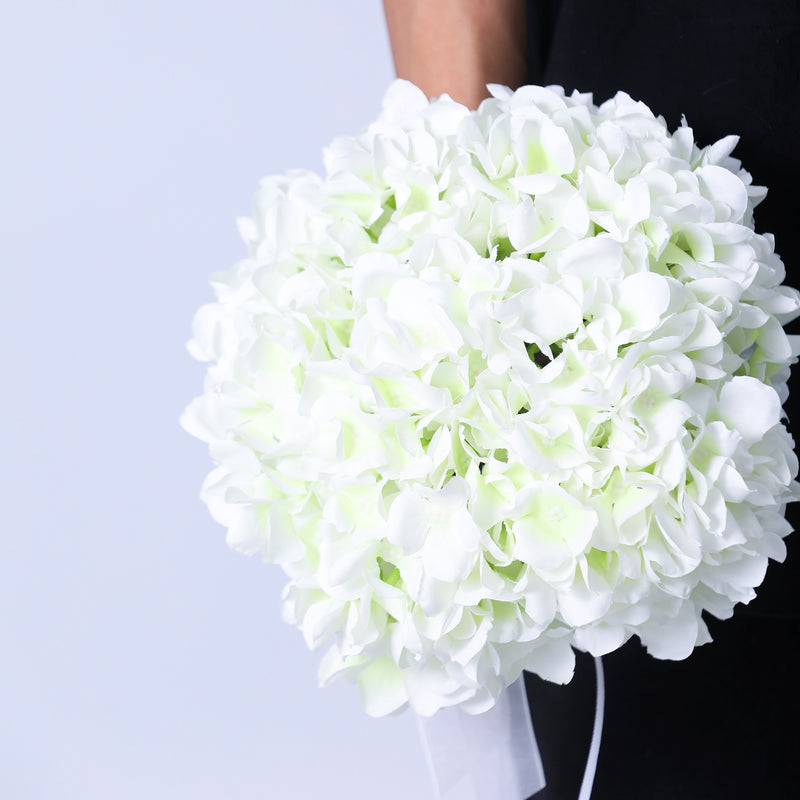 Bulk 9" Small Round Bridal Bouquet Hydrangea Wedding Bouquet Wholesale
