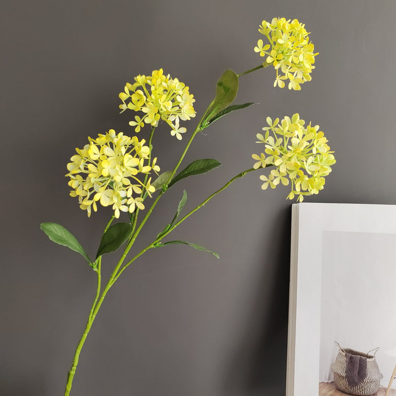 Tiges de fleurs artificielles en vrac de 29 po au toucher réaliste pour boules de printemps