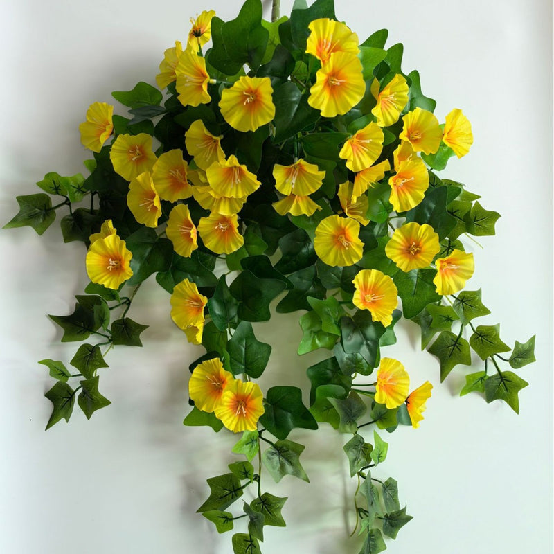 Bulk 2pcs Spring Faux Petunias Flowers UV Resistant Artificial Flowers Plants for Outdoor Decoration Wholesale