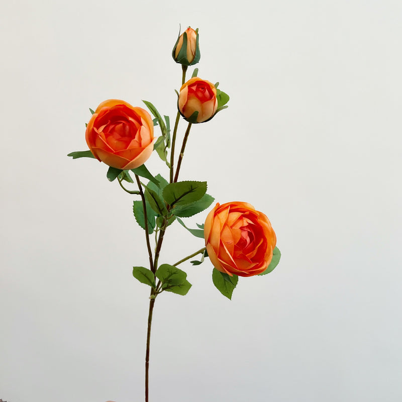 Tallo de flores de seda de peonía de 27 "a granel con capullos al por mayor