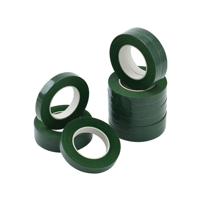 1/2 Wide Green Floral Tape